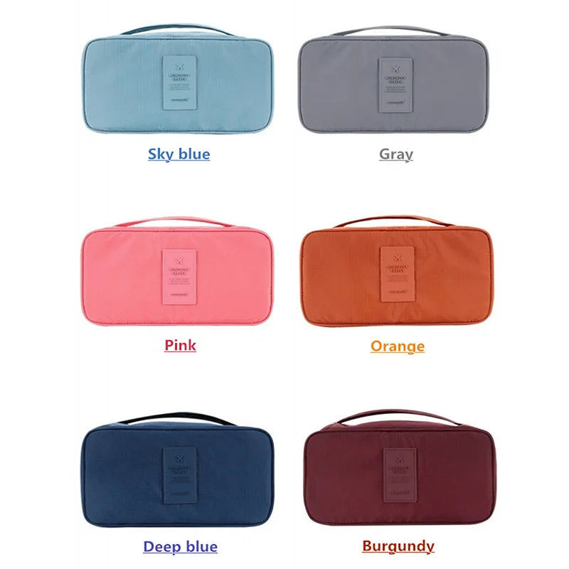 Travel Clothing Storage Bag Underwear Bag Travel Portable Underwear Storage Bag Bra Bag Multi-functional Clothing Sorting Bag