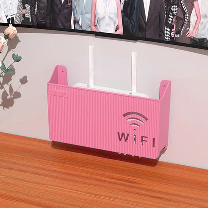 Wireless Wi-Fi Router Shelf Storage Box Wall Hanging ABS Plastic Organizer Box Cable Power Bracelet Organizer Box Home Decor New