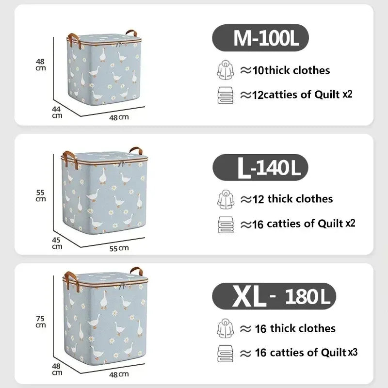 1 Piece Pouch Storage Bag Organizer Used To Store Daily Necessities Foldable Waterproof Material High-Capacity